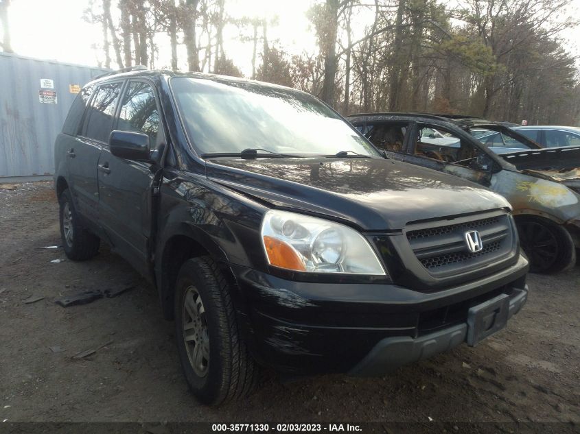 2003 Honda Pilot Ex-L VIN: 2HKYF18573H574562 Lot: 35771330