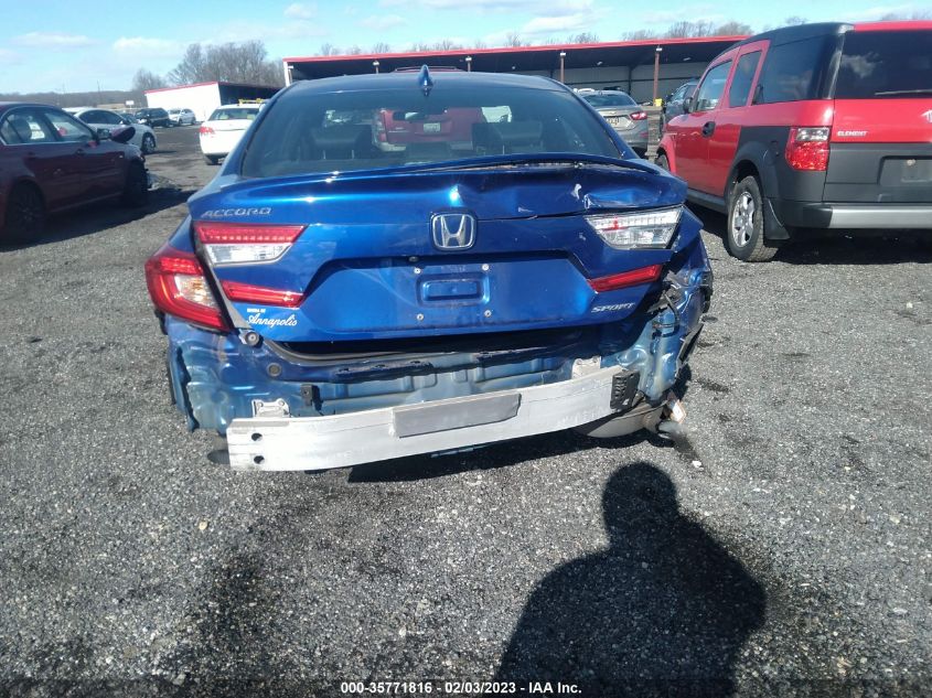 1HGCV1F34JA221488 2018 Honda Accord Sport