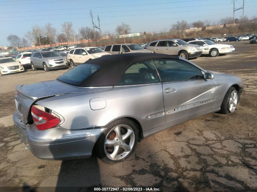 2005 Mercedes-Benz Clk 320 VIN: WDBTK65G65T051927 Lot: 35772947