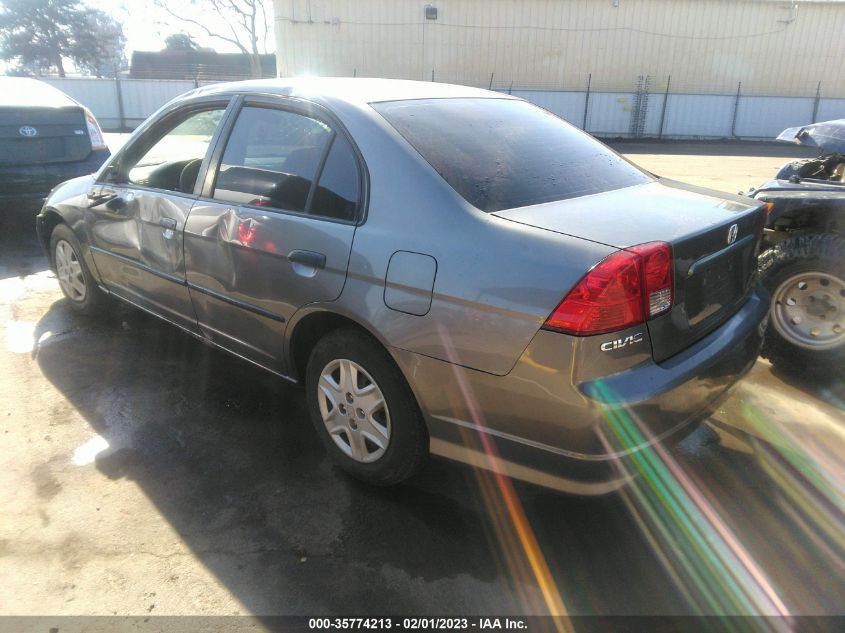 2005 Honda Civic Sdn Vp VIN: 2HGES163X5H583513 Lot: 35774213