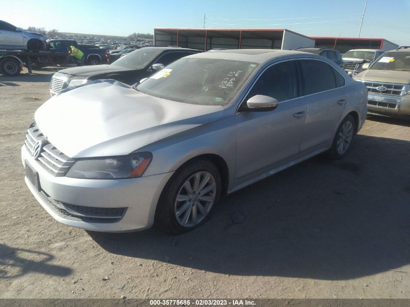 2012 Volkswagen Passat Sel VIN: 1VWCH7A38CC034906 Lot: 35775685