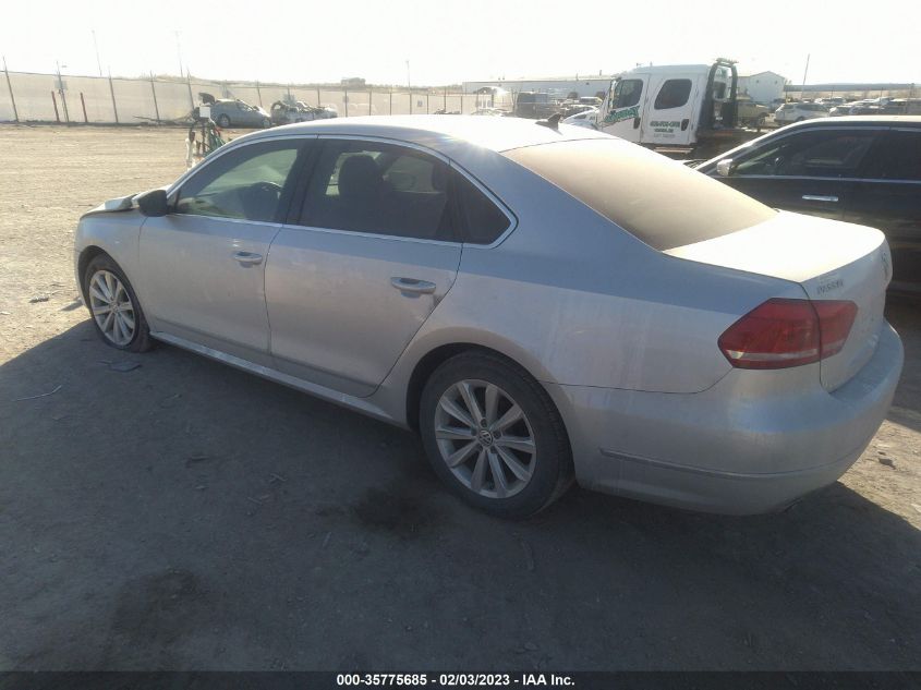 2012 Volkswagen Passat Sel VIN: 1VWCH7A38CC034906 Lot: 35775685