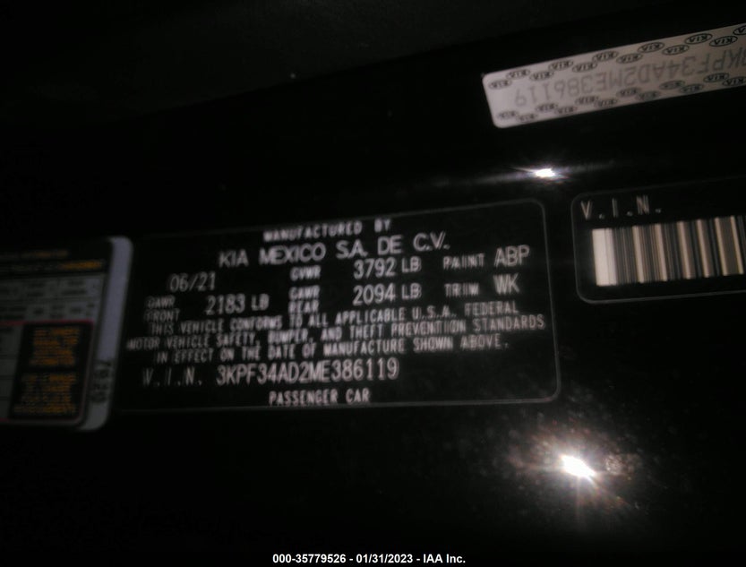 3KPF34AD2ME386119