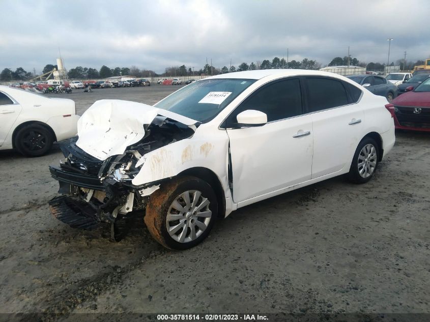 2019 Nissan Sentra S VIN: 3N1AB7AP8KY313408 Lot: 35781514