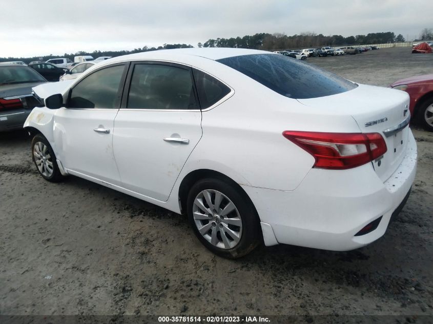 2019 Nissan Sentra S VIN: 3N1AB7AP8KY313408 Lot: 35781514