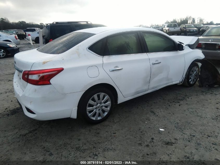 2019 Nissan Sentra S VIN: 3N1AB7AP8KY313408 Lot: 35781514