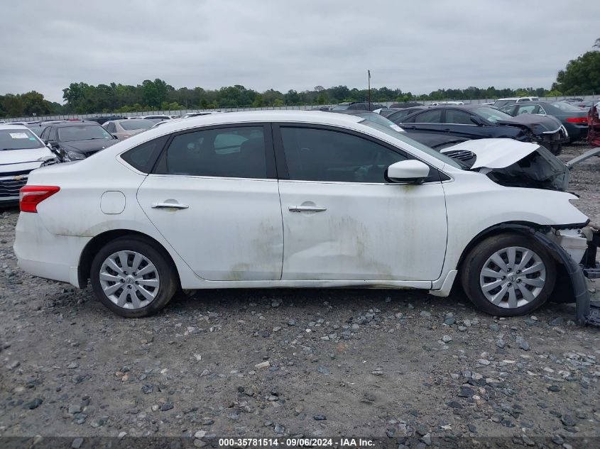 2019 Nissan Sentra S VIN: 3N1AB7AP8KY313408 Lot: 35781514