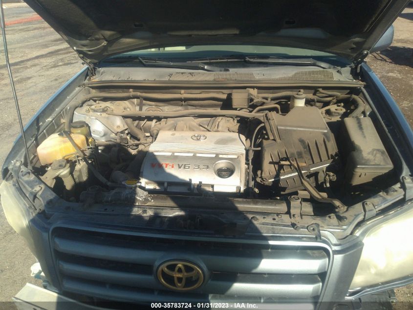 JTEGP21A540024258 2004 Toyota Highlander V6