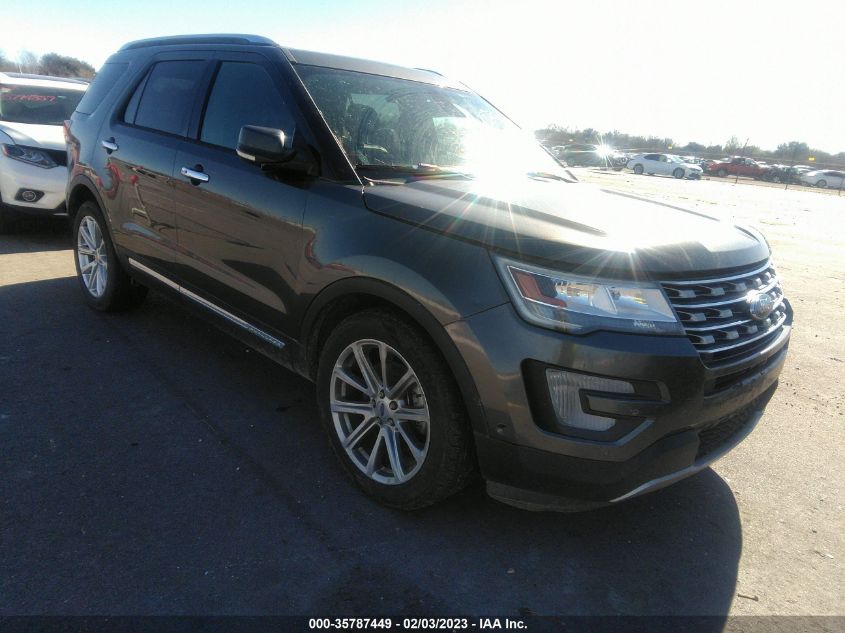 2017 Ford Explorer Limited VIN: 1FM5K7F82HGD78177 Lot: 35787449