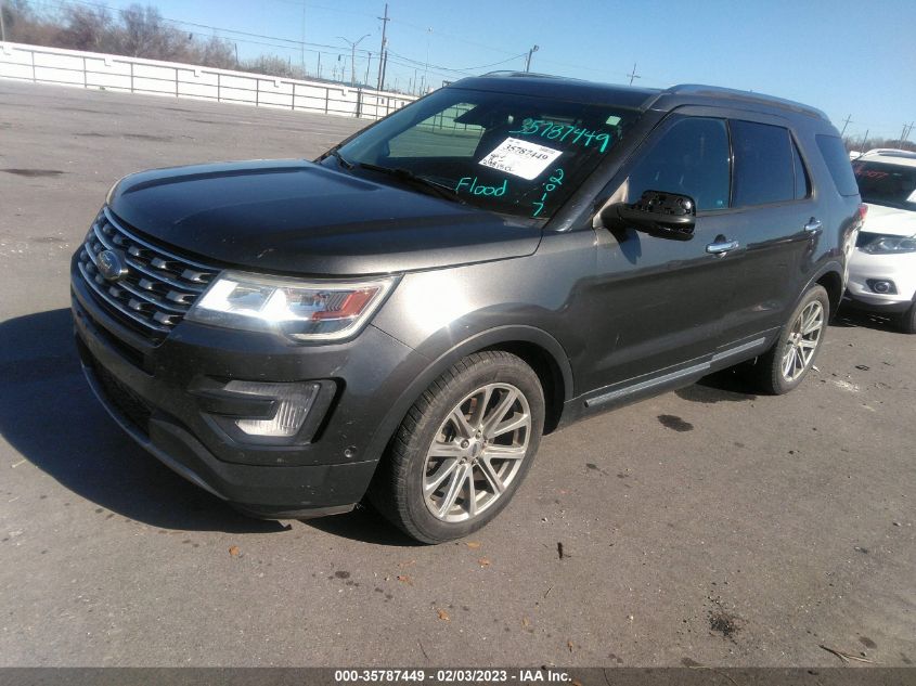 1FM5K7F82HGD78177 2017 Ford Explorer Limited