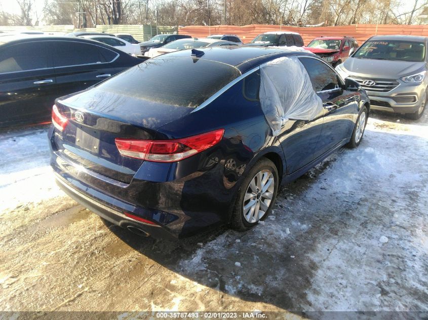 5XXGT4L37JG263704 2018 Kia Optima Lx