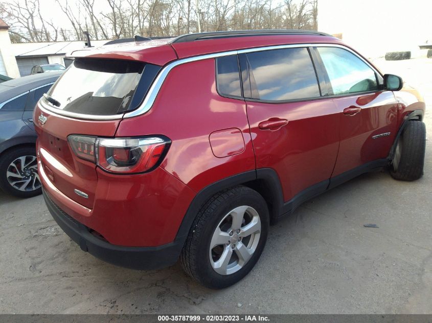 2019 Jeep Compass Latitude 4X4 VIN: 3C4NJDBB8KT647387 Lot: 35787999