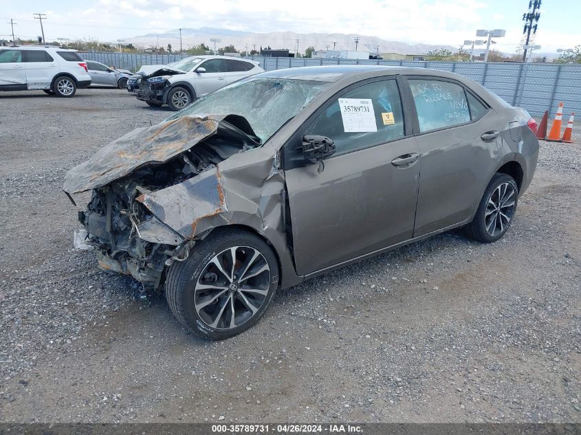 2018 Toyota Corolla Se VIN: 5YFBURHE3JP739100 Lot: 35789731