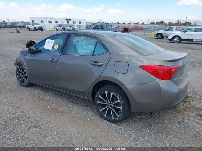 2018 Toyota Corolla Se VIN: 5YFBURHE3JP739100 Lot: 35789731