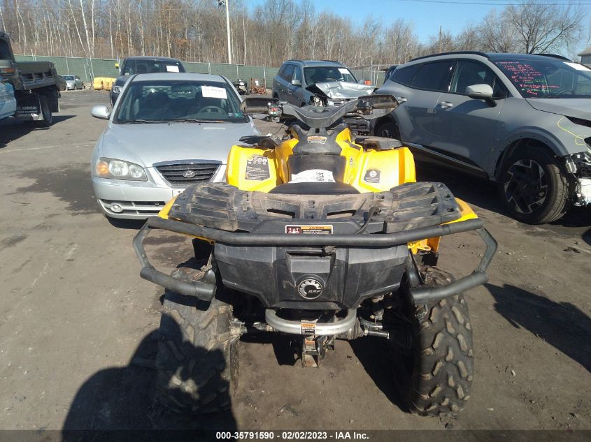 2015 Can-Am Outlander 800R Xt/800R Xt-P VIN: 3JBLKAN26FJ000618 Lot: 35791590