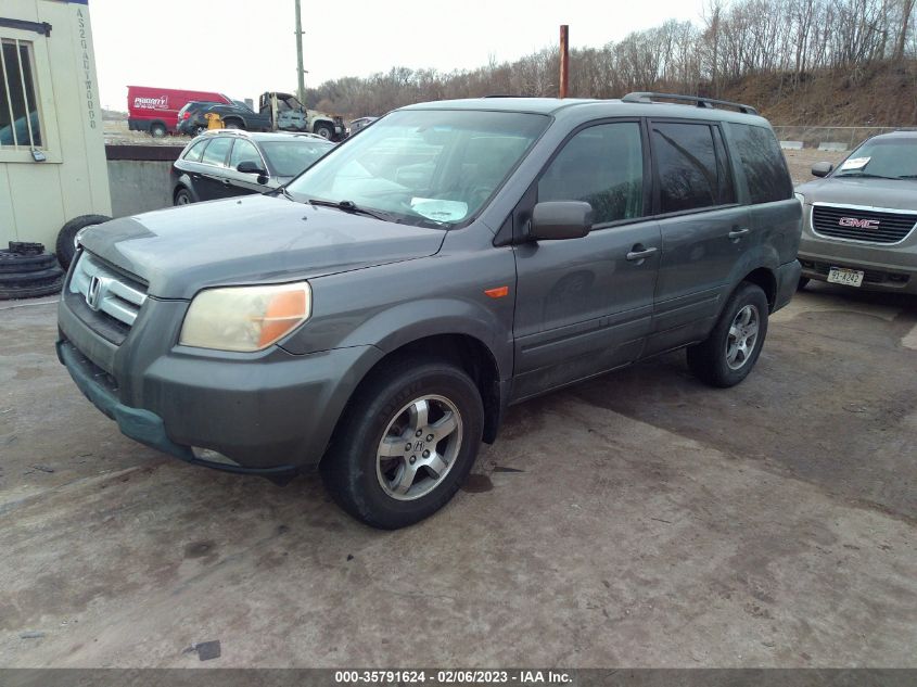 2008 Honda Pilot Ex-L VIN: 5FNYF18568B013324 Lot: 35791624