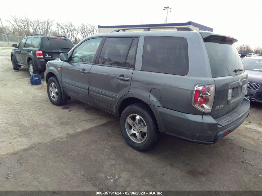 2008 Honda Pilot Ex-L VIN: 5FNYF18568B013324 Lot: 35791624