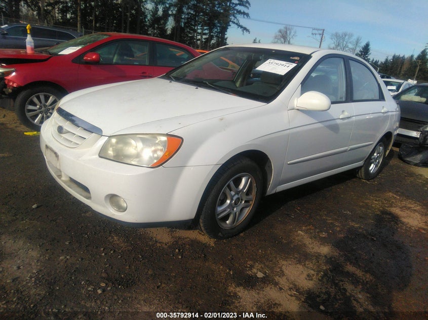 2004 Kia Spectra Ex/Lx VIN: KNAFE122445022248 Lot: 35792914