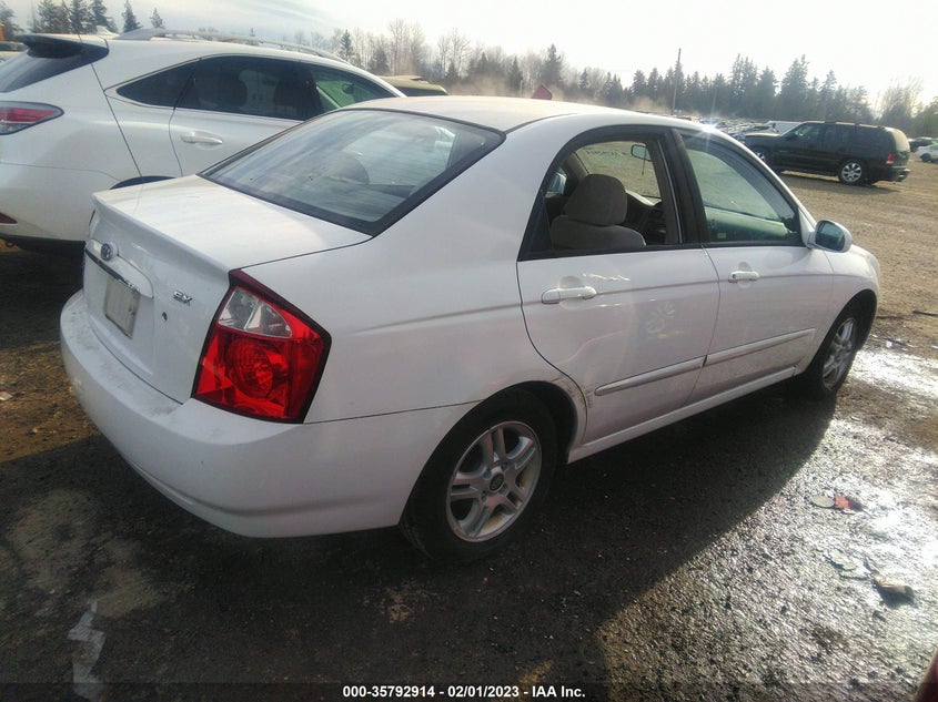 2004 Kia Spectra Ex/Lx VIN: KNAFE122445022248 Lot: 35792914