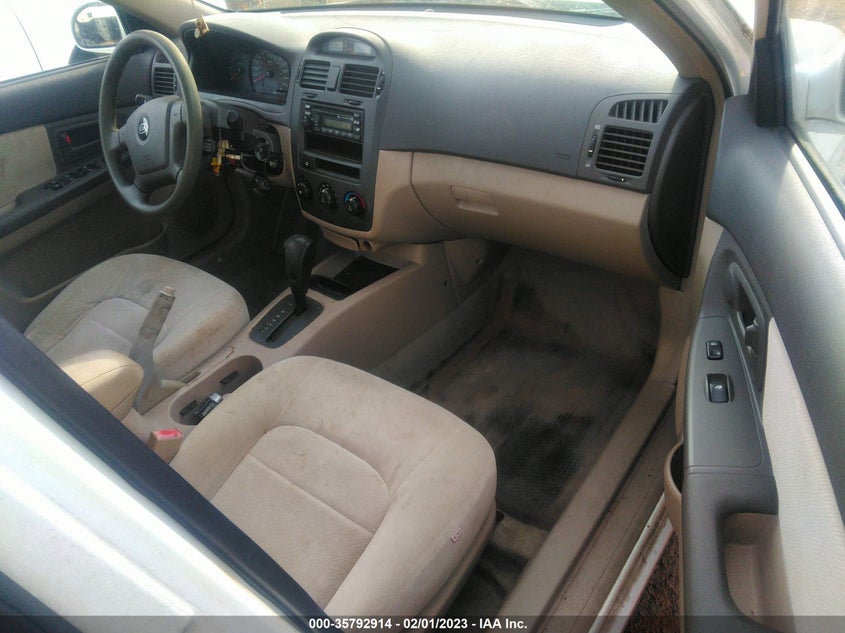 2004 Kia Spectra Ex/Lx VIN: KNAFE122445022248 Lot: 35792914