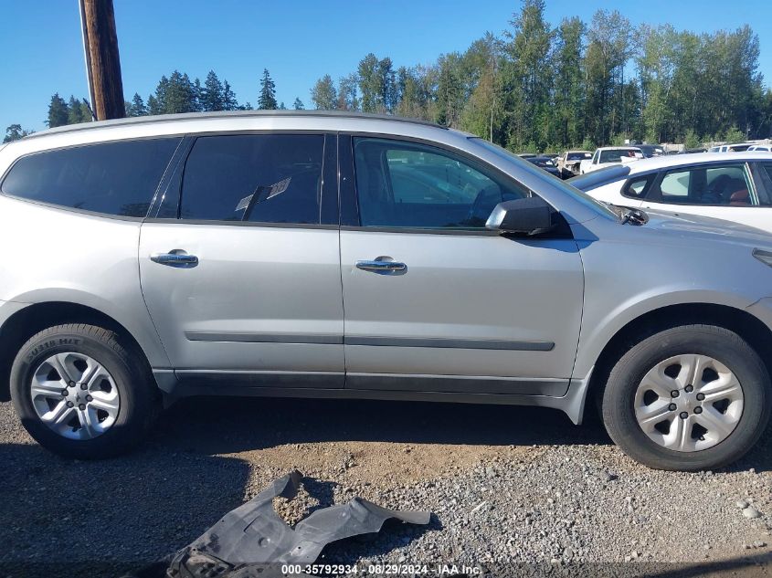 VIN 1GNKRFEDXGJ223574 2016 Chevrolet Traverse, LS no.13