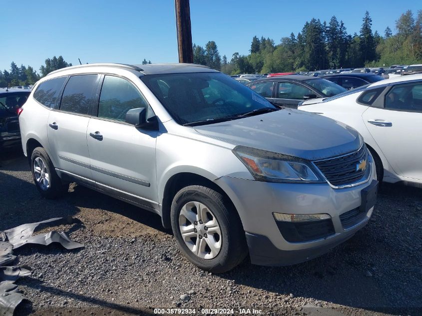 VIN 1GNKRFEDXGJ223574 2016 Chevrolet Traverse, LS no.1