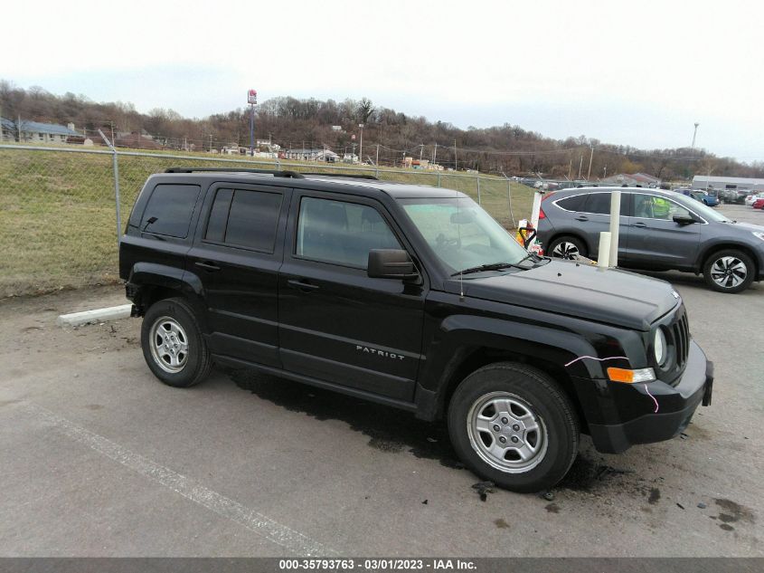 1C4NJPBB9GD738599 2016 Jeep Patriot Sport