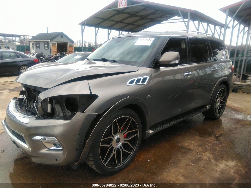 2017 Infiniti Qx80 VIN: JN8AZ2NE9H9150565 Lot: 35794022