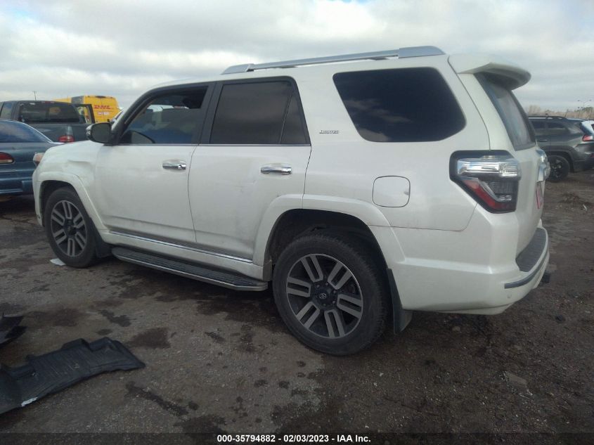 2020 Toyota 4Runner Limited VIN: JTEZU5JRXL5222876 Lot: 35794882