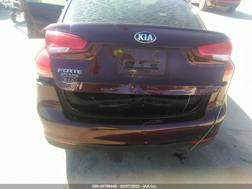 VIN 3KPFK4A70JE213143 2018 KIA Forte, LX no.6