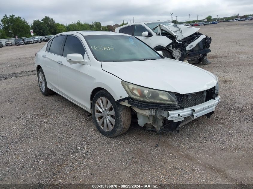 2013 Honda Accord Ex-L V-6 VIN: 1HGCR3F84DA011473 Lot: 40816452