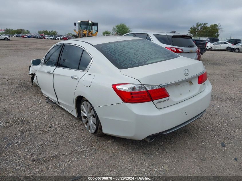 2013 Honda Accord Ex-L V-6 VIN: 1HGCR3F84DA011473 Lot: 40816452