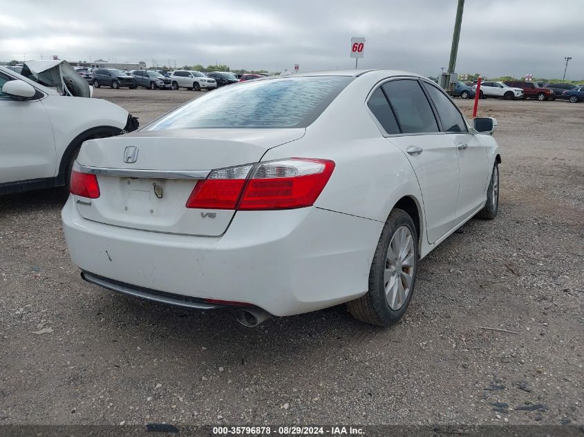 2013 Honda Accord Ex-L V-6 VIN: 1HGCR3F84DA011473 Lot: 40816452