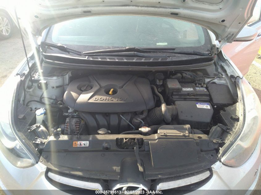 KMHDH4AE8DU778178 2013 Hyundai Elantra Limited (Ulsan Plant)