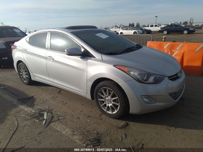 2013 Hyundai Elantra Limited (Ulsan Plant) VIN: KMHDH4AE8DU778178 Lot: 35799513