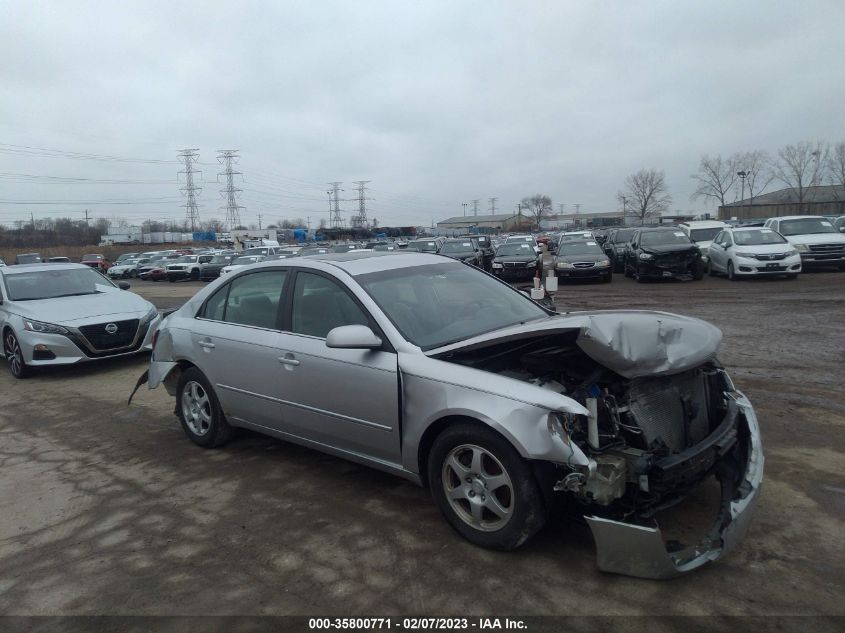 5NPEU46F96H117522 2006 Hyundai Sonata Lx V6/Gls V6