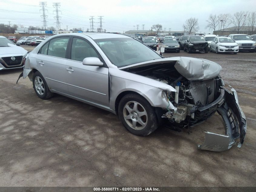 5NPEU46F96H117522 2006 Hyundai Sonata Lx V6/Gls V6