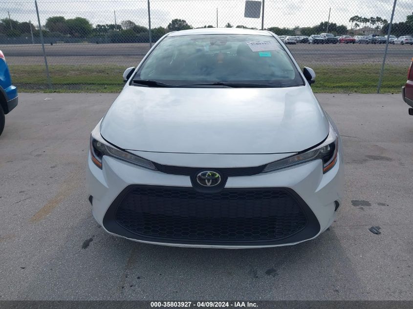 2022 Toyota Corolla Le VIN: 5YFEPMAE9NP306663 Lot: 39243288