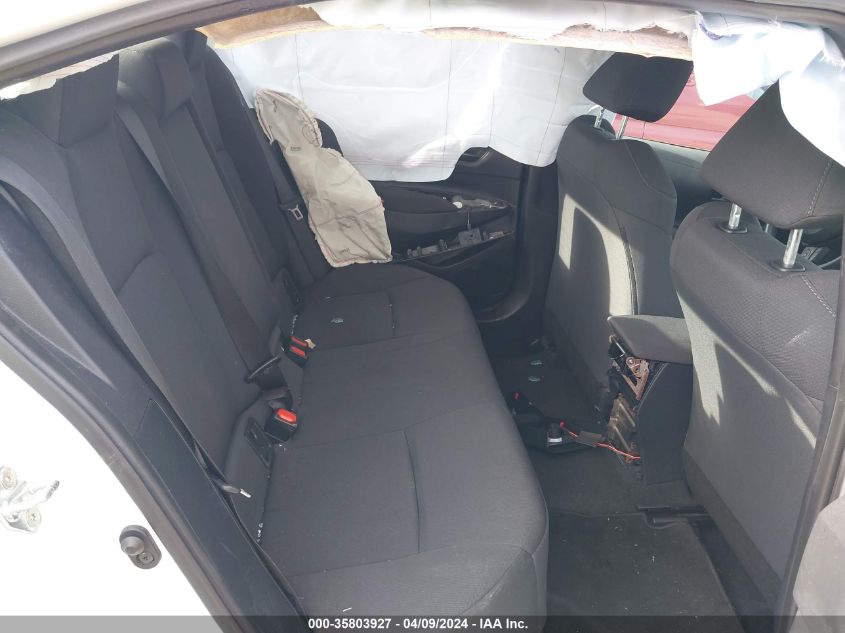 VIN 5YFEPMAE9NP306663 2022 TOYOTA COROLLA LE