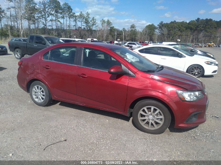 2019 Chevrolet Sonic Lt Auto VIN: 1G1JD5SB3K4116902 Lot: 35804773