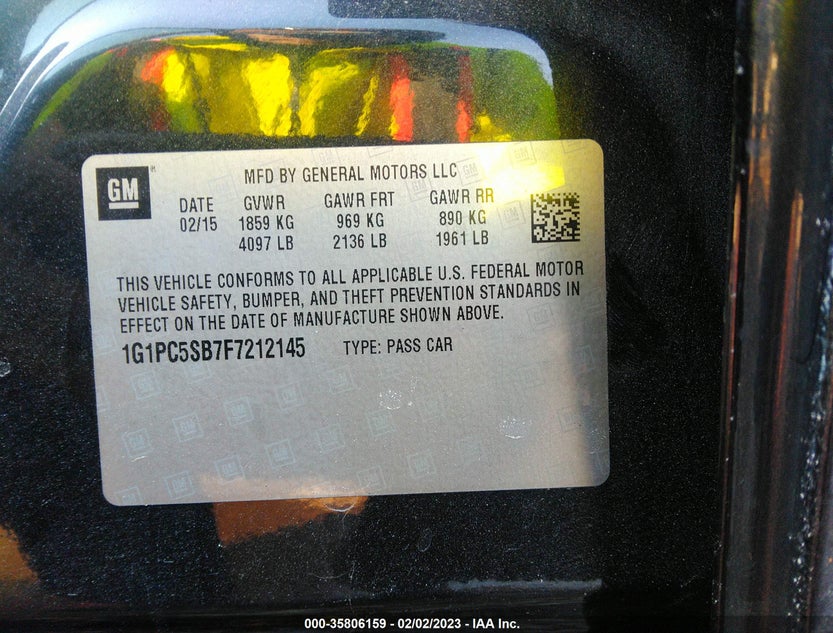 1G1PC5SB7F7212145