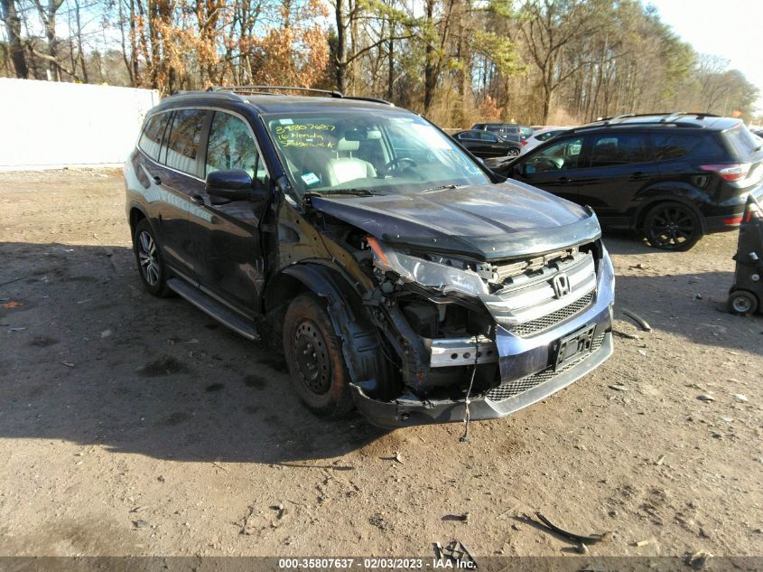 2016 Honda Pilot Ex-L VIN: 5FNYF6H8XGB046638 Lot: 35807637