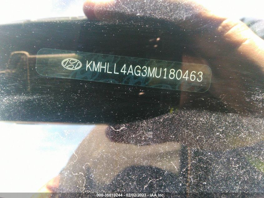 2021 Hyundai Elantra Se VIN: KMHLL4AG3MU180463 Lot: 35810244