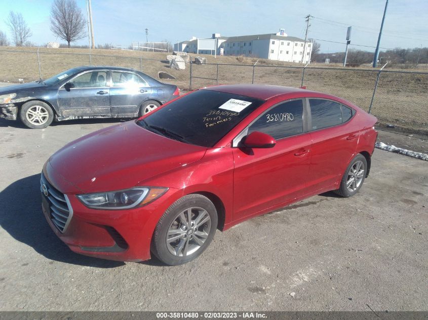 2018 Hyundai Elantra Sel VIN: KMHD84LF5JU593412 Lot: 35810480