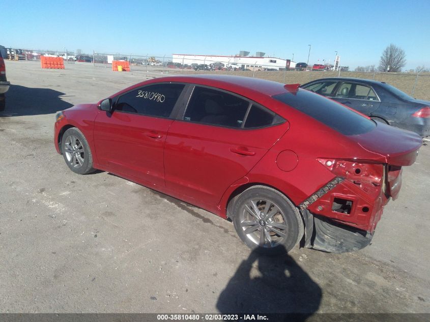 2018 Hyundai Elantra Sel VIN: KMHD84LF5JU593412 Lot: 35810480