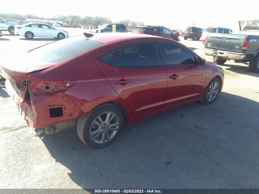 2018 Hyundai Elantra Sel VIN: KMHD84LF5JU593412 Lot: 35810480