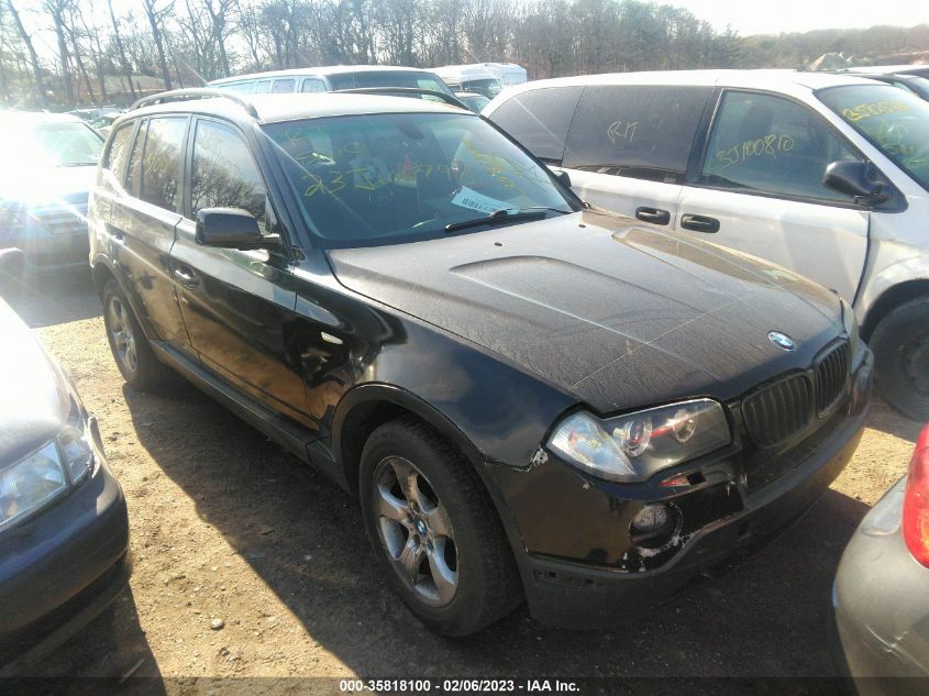 2008 BMW X3 3.0Si VIN: WBXPC93408WJ15086 Lot: 35818100