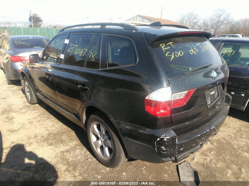 WBXPC93408WJ15086 2008 BMW X3 3.0Si