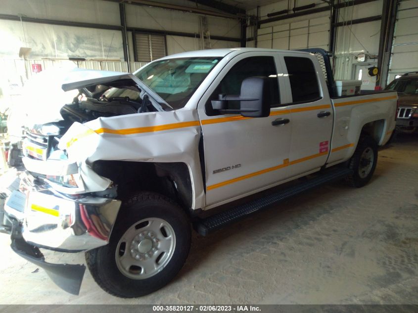 2018 Chevrolet Silverado 2500Hd Wt VIN: 1GC2KUEG5JZ318970 Lot: 35820127