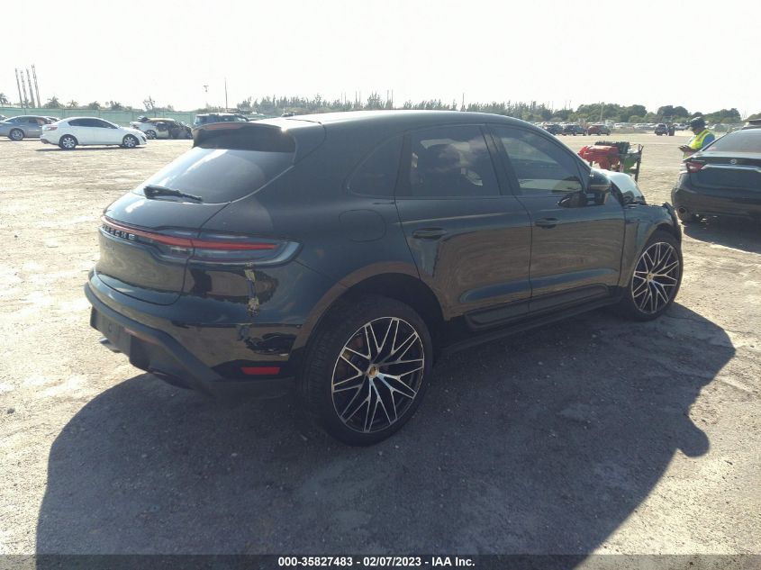 2022 Porsche Macan VIN: WP1AA2A58NLB09009 Lot: 35827483